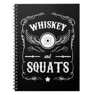 Cuaderno Whiskey y Squats - Motivación por "Levantamiento d
