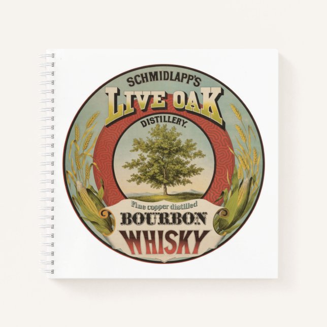 Cuaderno Whisky De Borbón De Cobre Fina. (Anverso)