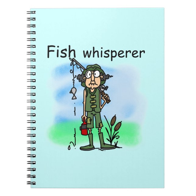 Cuaderno Whisperer de los pescados (Frente)