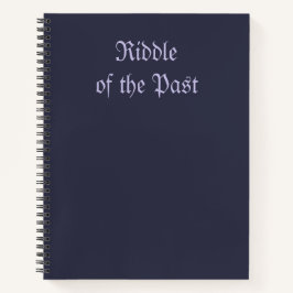 Cuaderno Whispers of Forgotten Shadows – Riddle of the Past