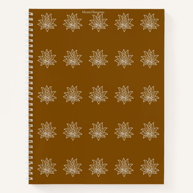 Cuaderno Whispers of the Lotus Notebook (Anverso)