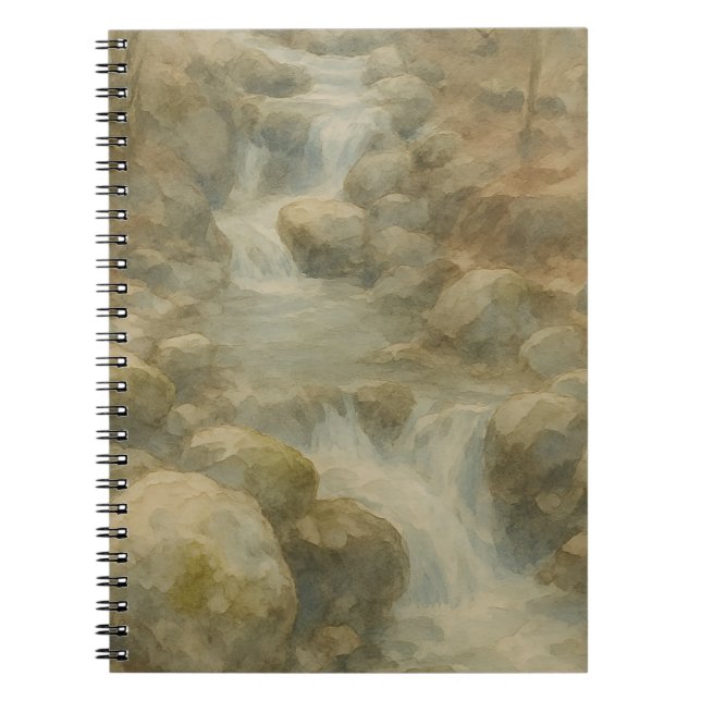 Cuaderno Whispers of the Stream (Frente)