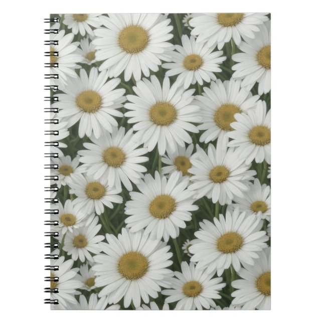 Cuaderno White Daisies (Frente)
