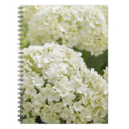 Cuaderno White Hydrangea