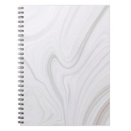 Cuaderno  White Marble Notebook