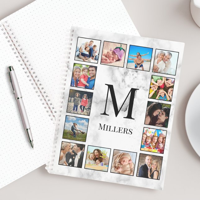 Cuaderno White Marble Stone Pattern (Subido por el creador)