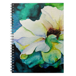 Cuaderno White Rose Notebook