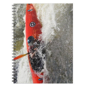 Cuaderno Whitewater Kayak Adventure Notebook