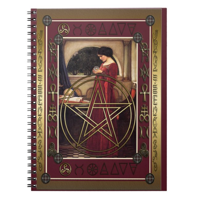 Cuaderno Wicca Pentacle Notebook (Frente)