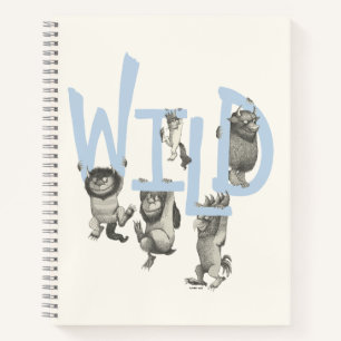 Cuaderno WILD Cosas Salvajes y Max - Azul