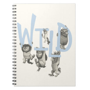 Cuaderno WILD Cosas Salvajes y Max - Azul