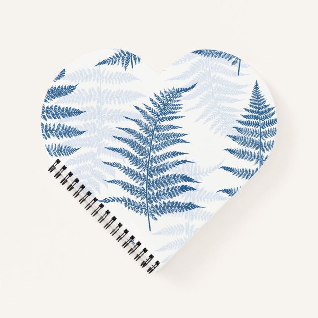 Cuaderno Wild Ferns Blue (Anverso)