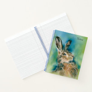 Cuaderno Wild Hare Exuberance Pastel Art