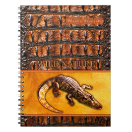 Cuaderno WILD NATURE - Colección de diseño CROCODILE-DILE-D