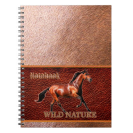 Cuaderno WILD NATURE - colección de diseño HORSE