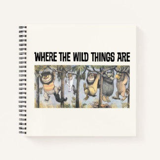 Cuaderno Wild Things and Max Swinging From Trees