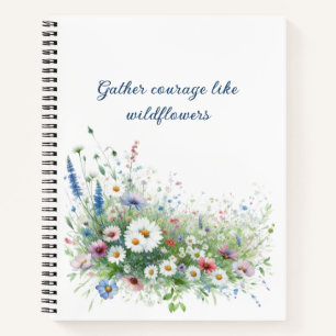 Cuaderno Wildflower Journal