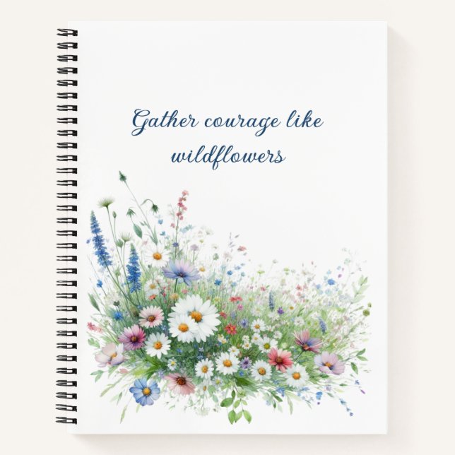 Cuaderno Wildflower Journal (Anverso)