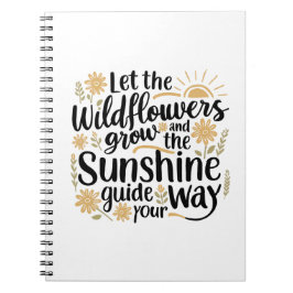 Cuaderno Wildflowers Notebook