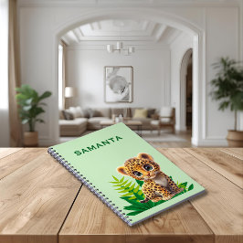 Cuaderno Wildlife Themed Notebook with Name