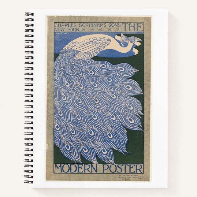 Cuaderno Will H. Bradley , The modern poster  (Anverso)