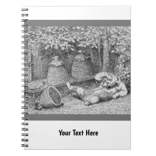 Cuaderno William H. Beard - Bear Stung por las abejas
