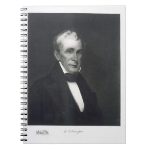 Cuaderno William Henry Harrison, 9no presidente de la unión