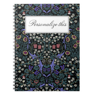 Cuaderno William Morris Blackthorn Victoriano Personalizado