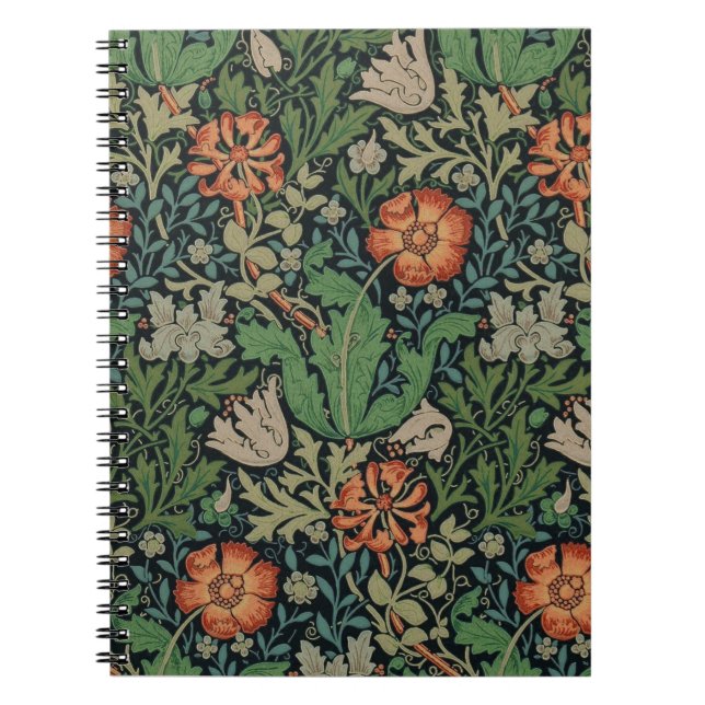 Cuaderno William Morris Compton Wallpaper Classic (Frente)