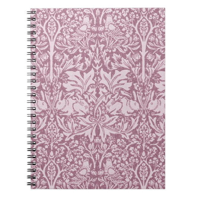 Cuaderno William Morris, el ladrón de fresas, removido (Frente)