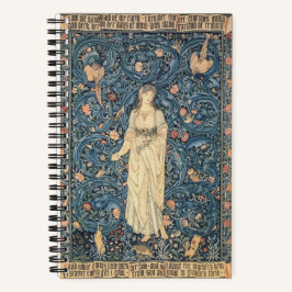 Cuaderno William Morris - Flora
