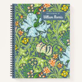 Cuaderno William Morris Golden Lily 1899 CC1228 Sketchbook