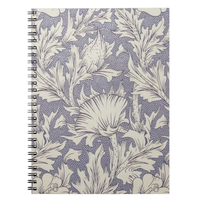 Cuaderno William Morris Horn Poppy Classic Floral (Frente)