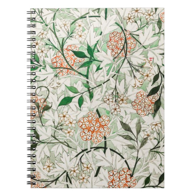Cuaderno William Morris Jasmine Garden Flower Classic (Frente)
