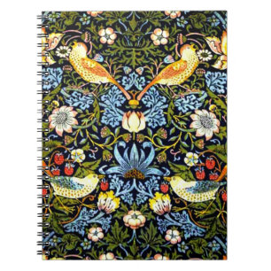 Cuaderno William Morris - Ladrón de Fresas,