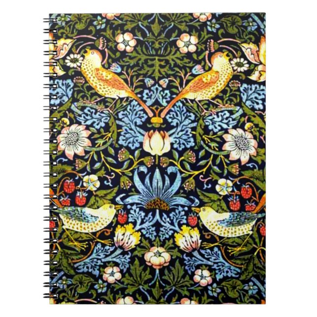 Cuaderno William Morris - Ladrón de Fresas,  (Frente)