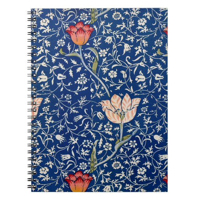 Cuaderno William Morris Medway Blue Floral (Frente)