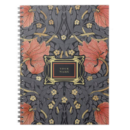 Cuaderno William Morris Pimpernel Vintage