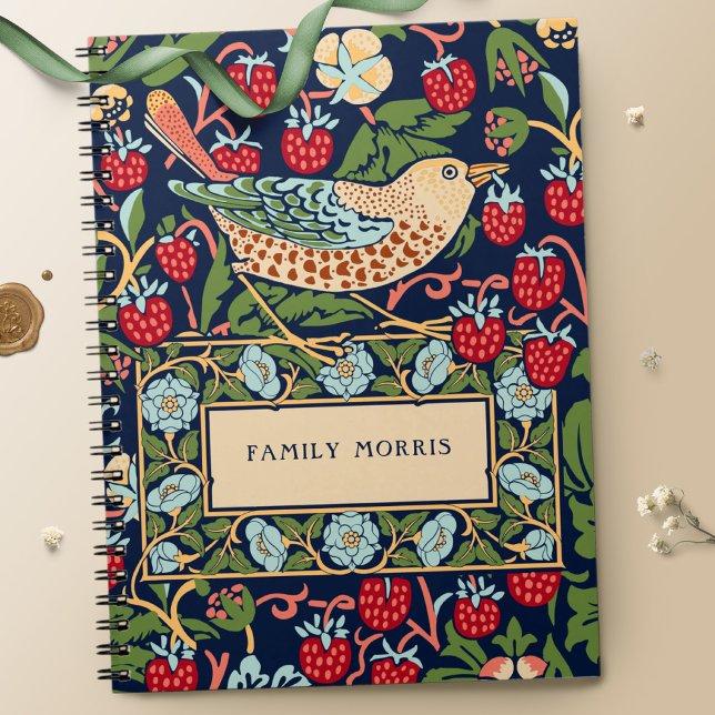 Cuaderno William Morris Strawberry Thief (Subido por el creador)