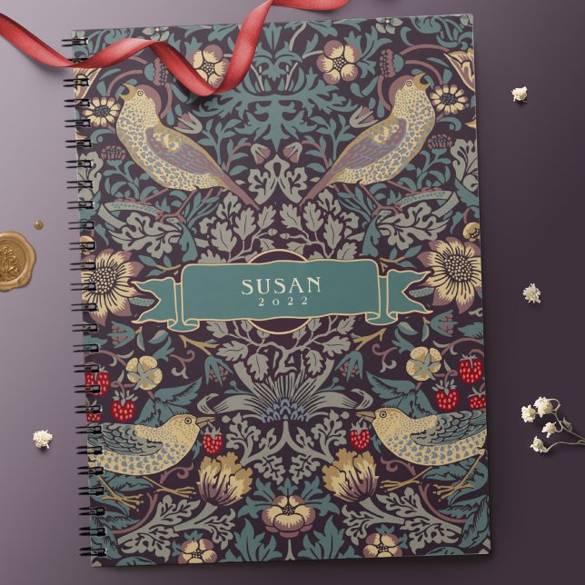 Cuaderno William Morris Strawberry Thief (Subido por el creador)