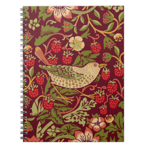 Cuaderno William Morris Strawberry Thief