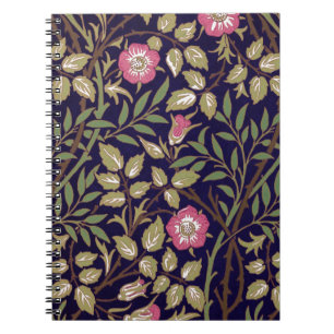 Cuaderno William Morris Sweet Briar Floral Art Nouveau
