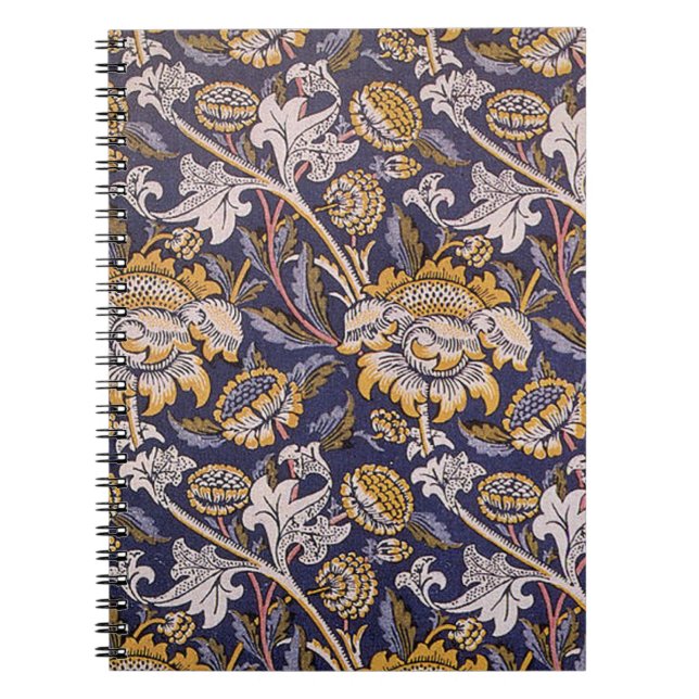 Cuaderno William Morris Wey Floral Wallpaper (Frente)