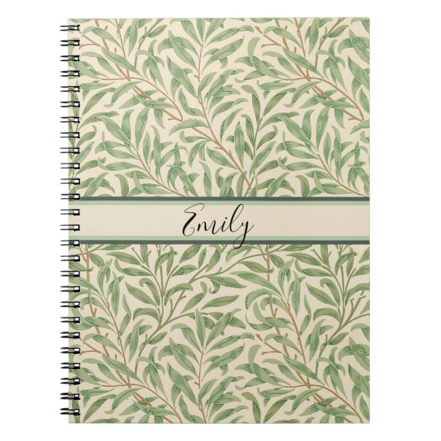 Cuaderno William Morris Willow Bough Garden Flower Classic (Frente)
