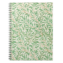 Cuaderno William Morris. Willow Bough Verdor vintage