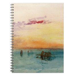 Cuaderno William Turner - La laguna cerca de Venecia al ata