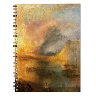 Cuaderno William Turner - La quema del Parlamento