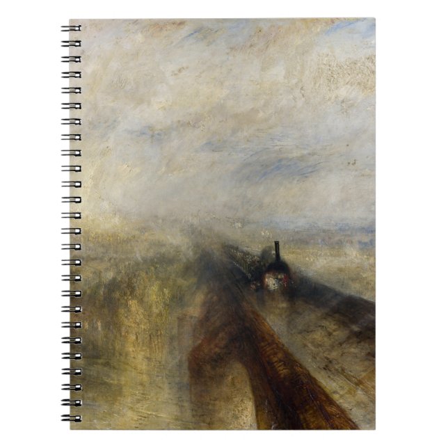 Cuaderno William Turner - Lluvia, vapor y velocidad (Frente)