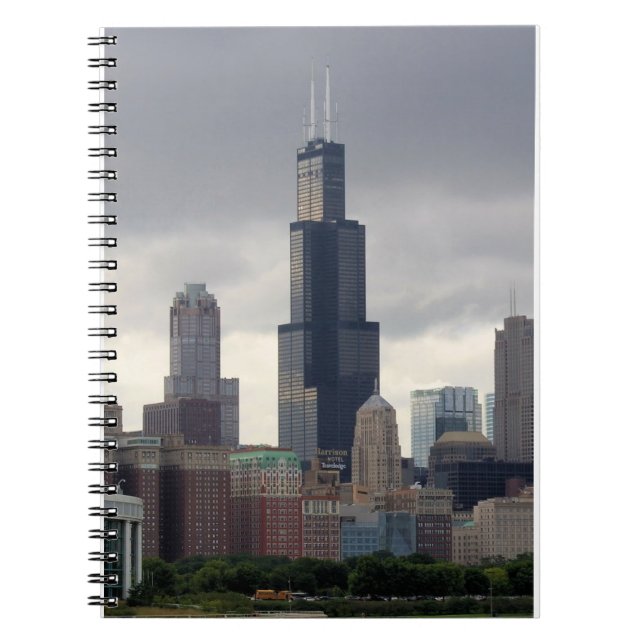 Cuaderno Willis Tower - Chicago - Windy City - Notebook (Frente)