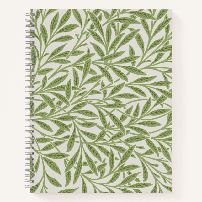 Cuaderno Willow Boughs by William Morris (Anverso)